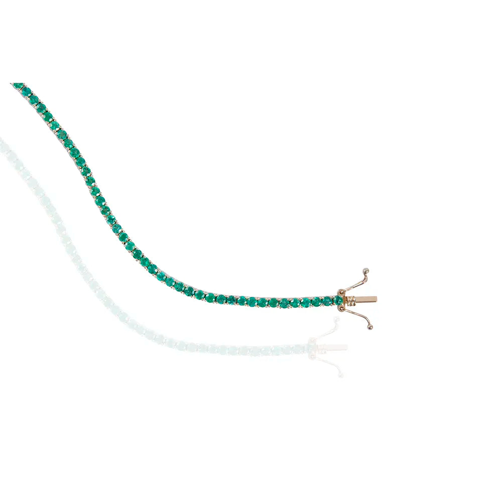 Emerald Tennis Bracelet
