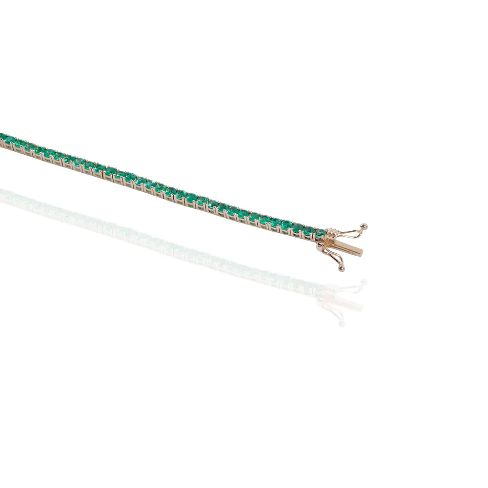 Emerald Tennis Bracelet