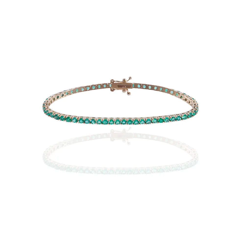 Emerald Tennis Bracelet