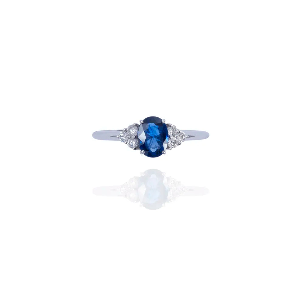 Sapphire Étoilé Cocktail Ring