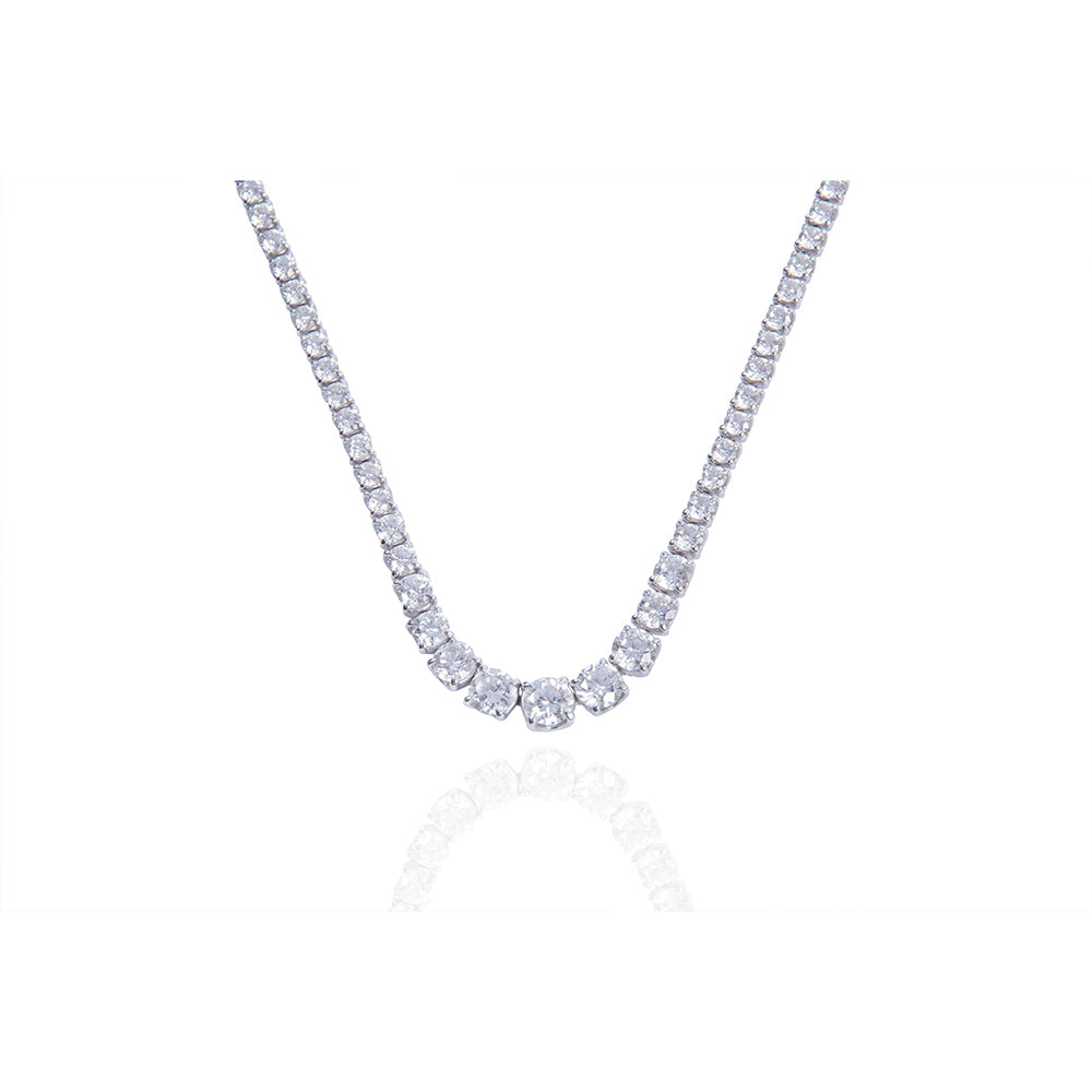 Diamond Rivière Necklace