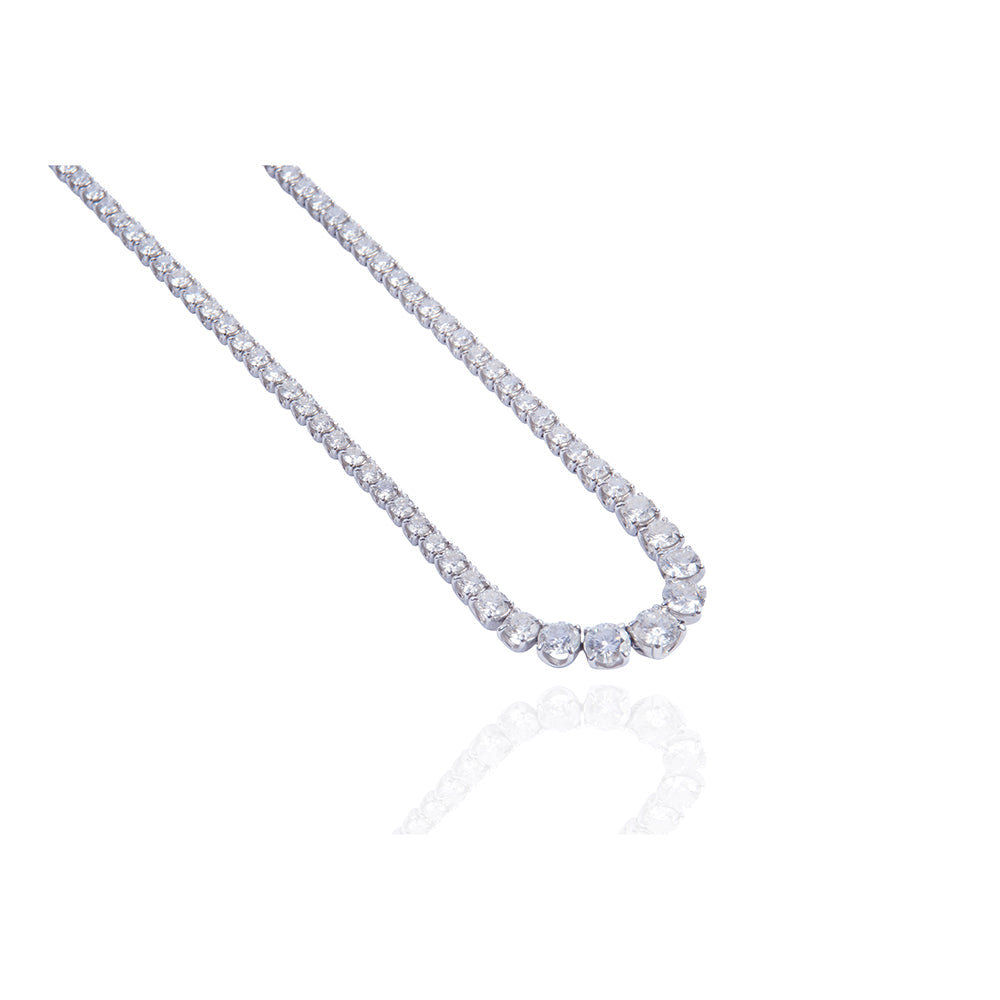 Diamond Rivière Necklace