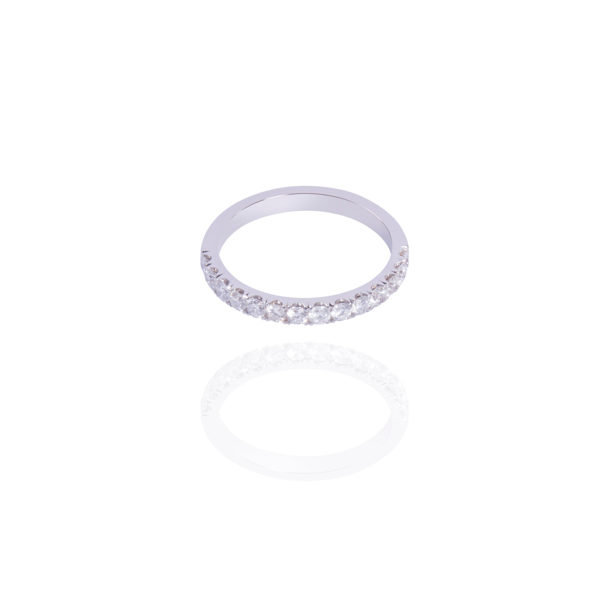 Luminous Line Diamond Band