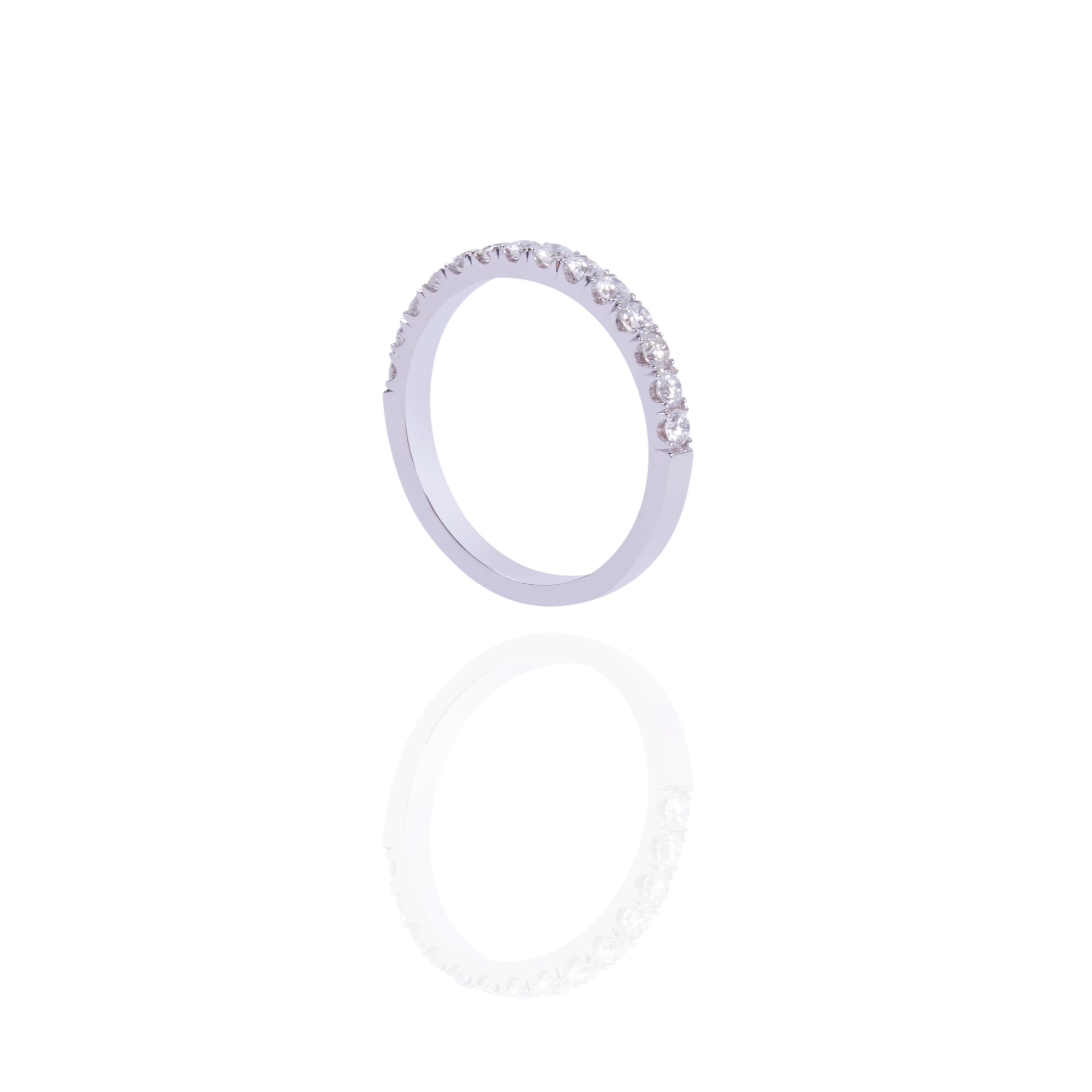 Luminous Line Diamond Band