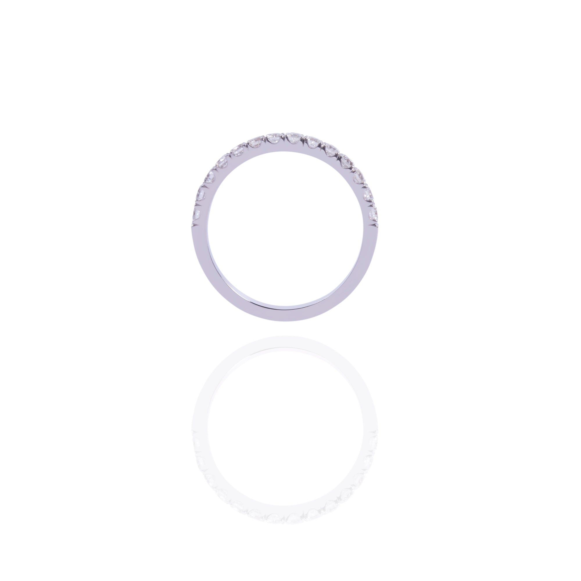 Luminous Line Diamond Band