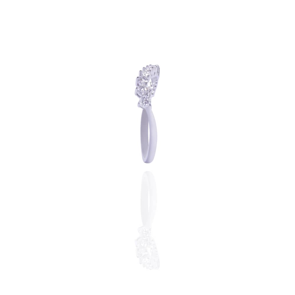 Curved Diamond Band