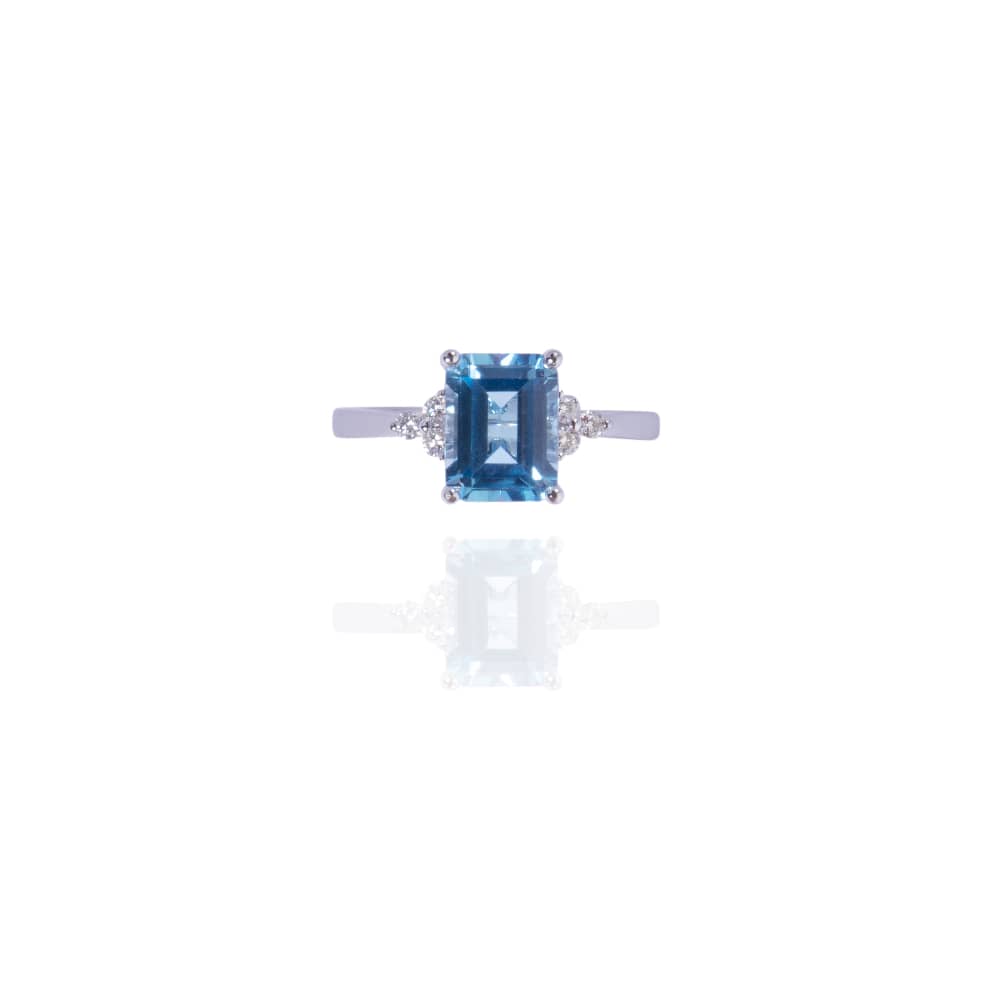 Azur Frame Cocktail Ring