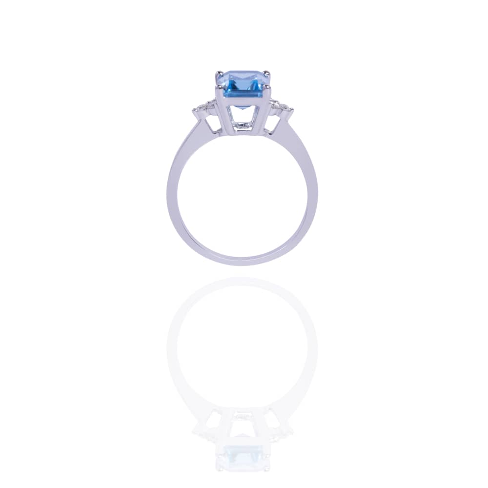 Azur Frame Cocktail Ring