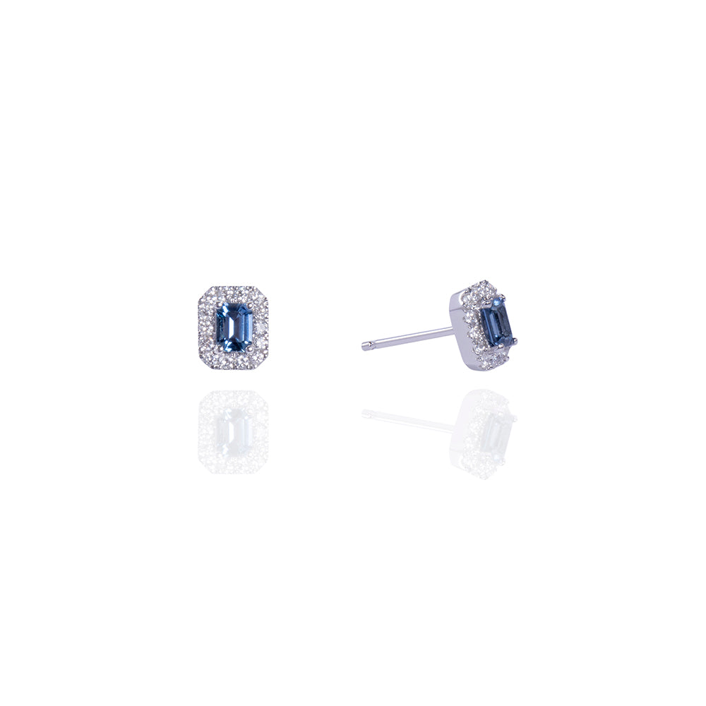 Azure Sapphire Studs
