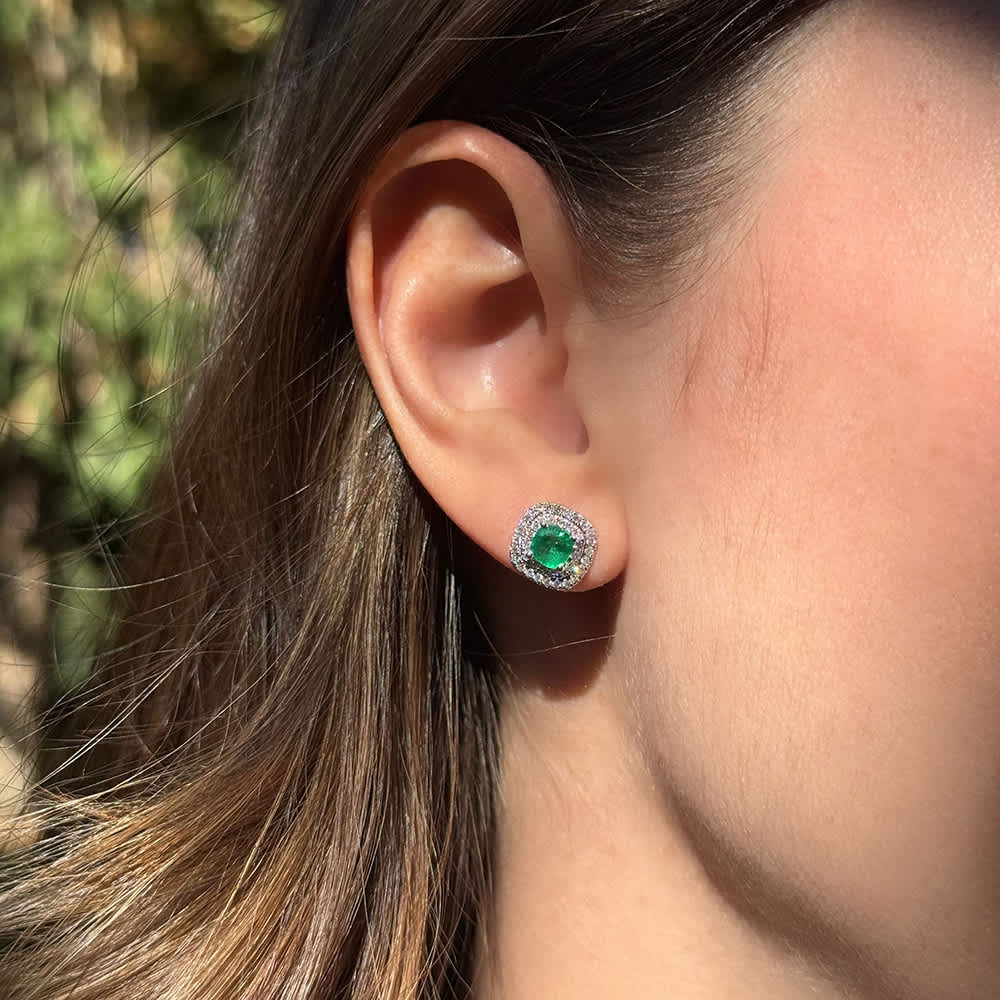 Halo Verde Studs