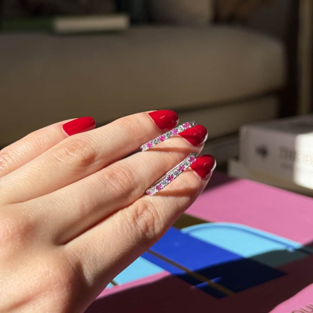 Ruby Line Hoops