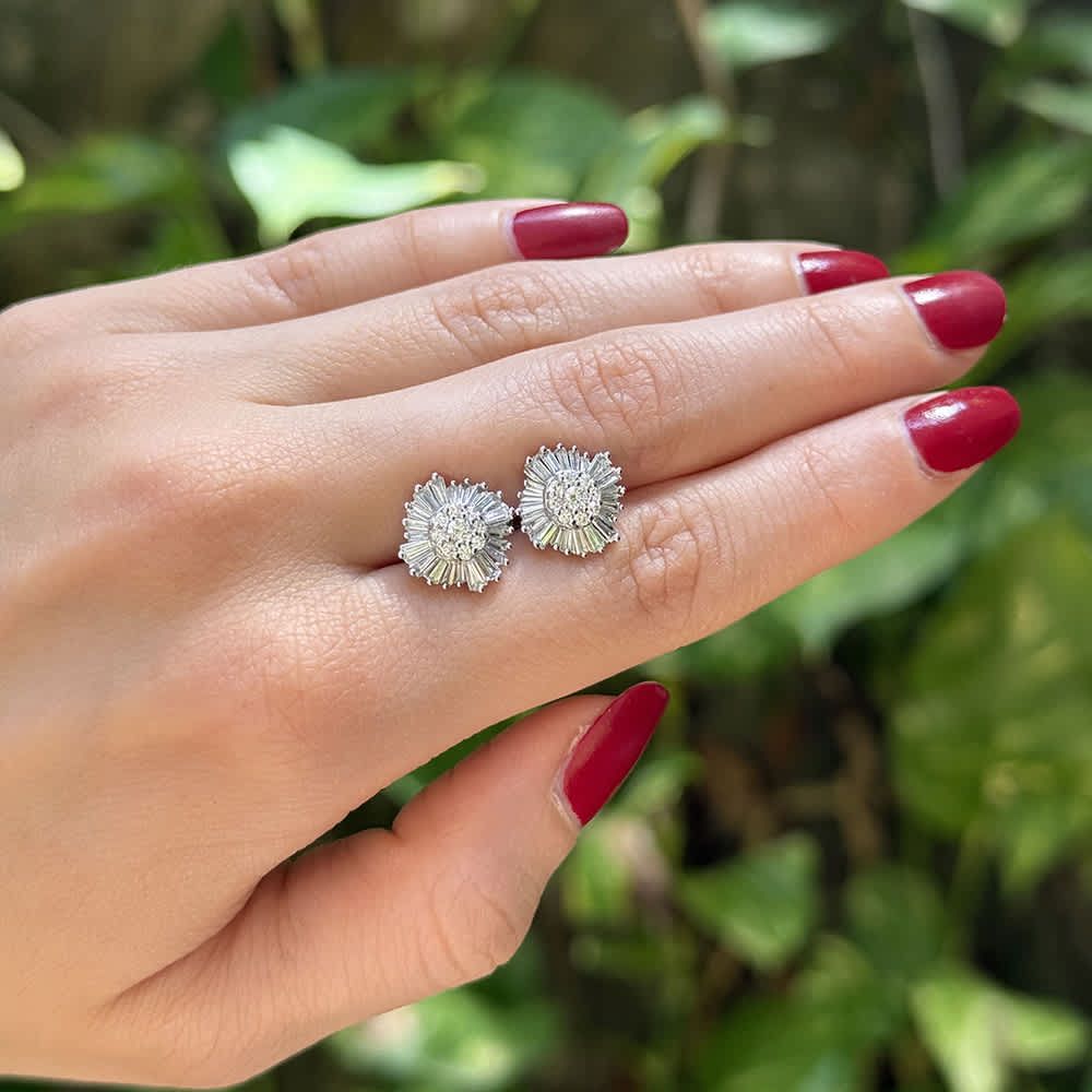 Baguette Éclat Studs