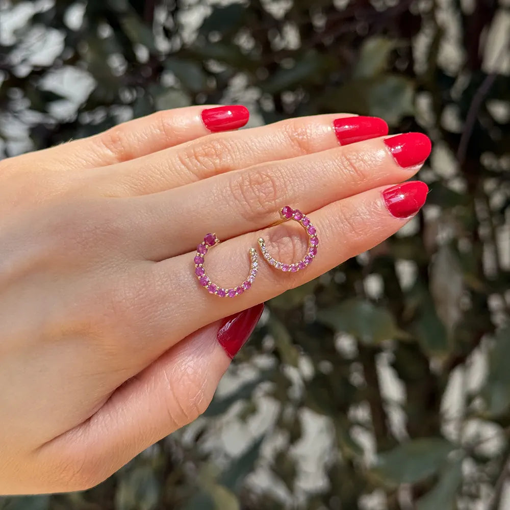 Dégradé de Ruby Hoops