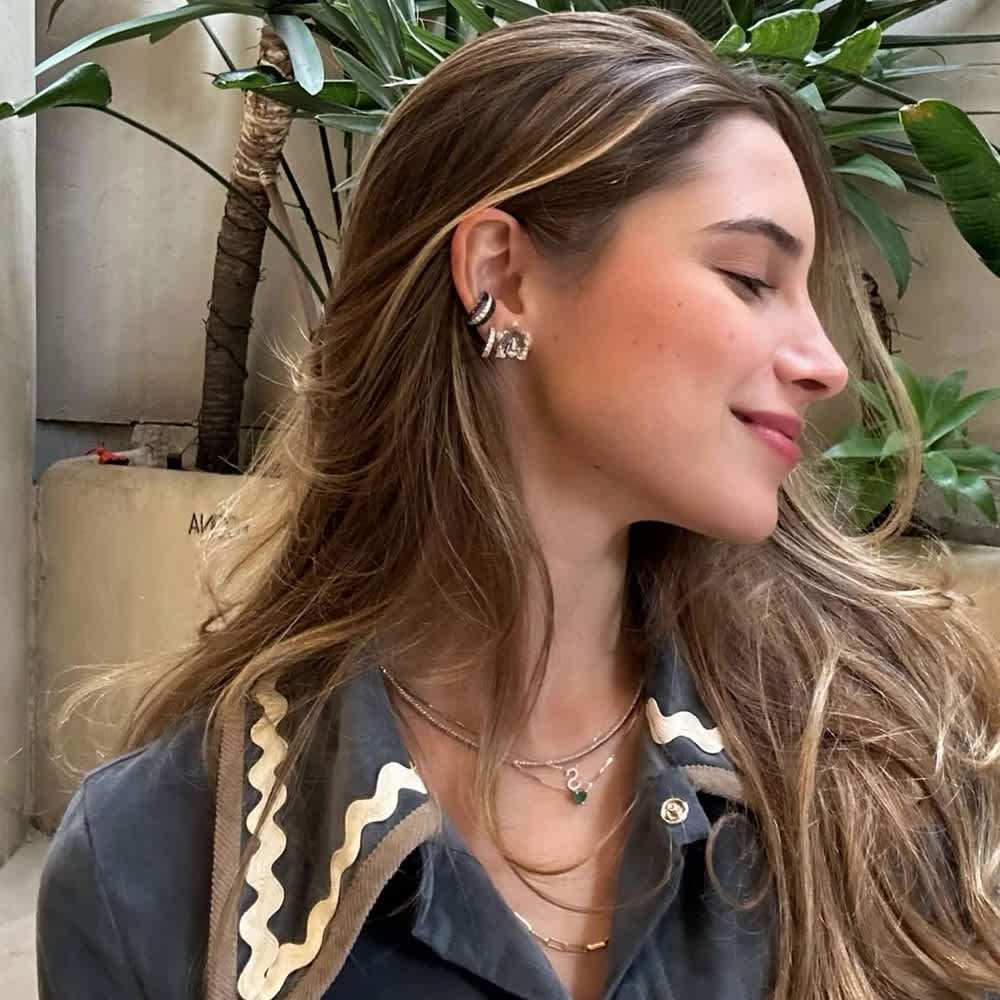 The Orchid Sapphire Bloom Earrings