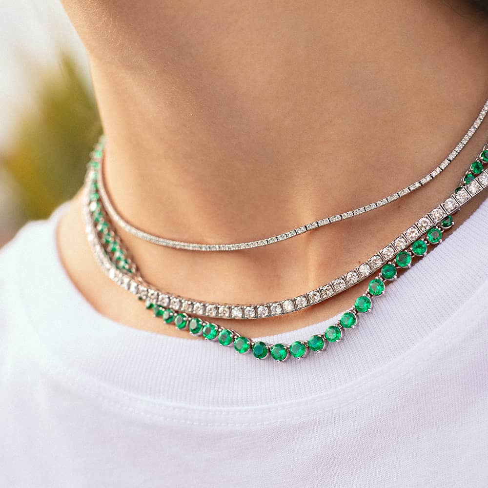 Diamond Tennis Necklace