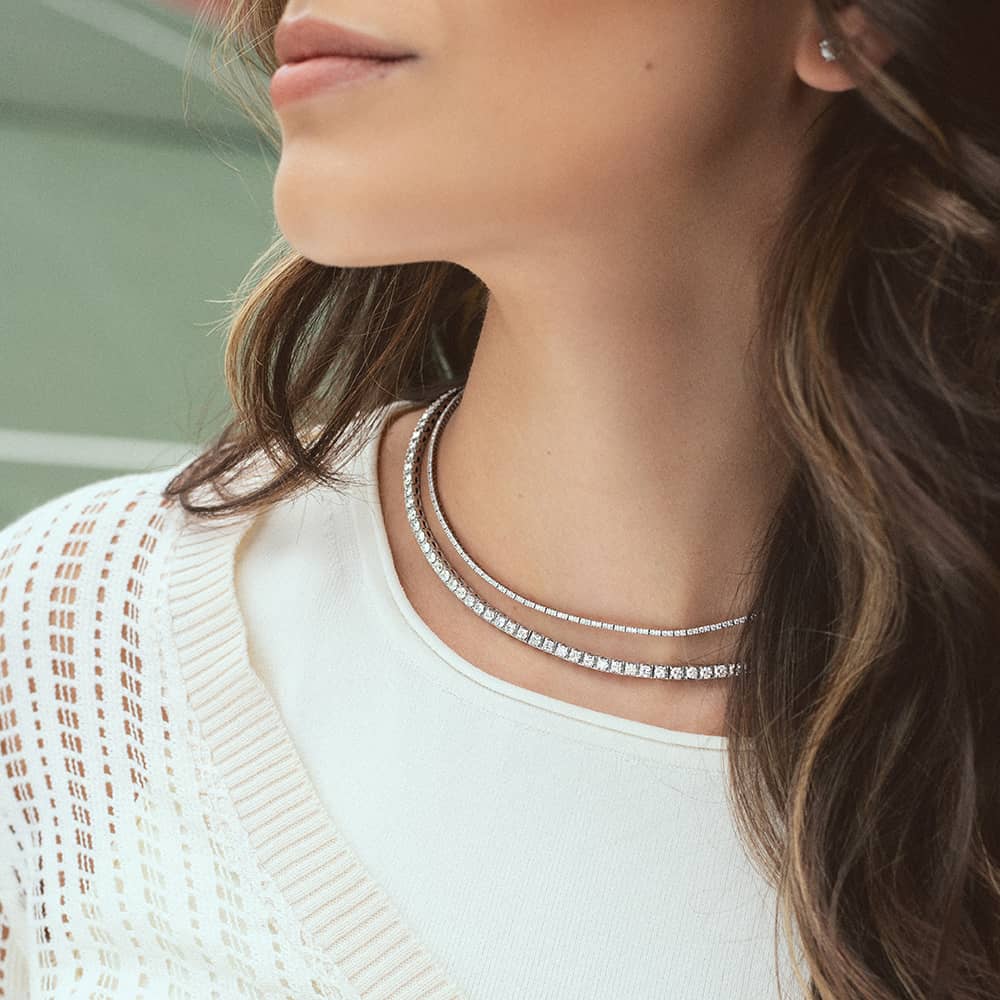 Diamond Tennis Necklace