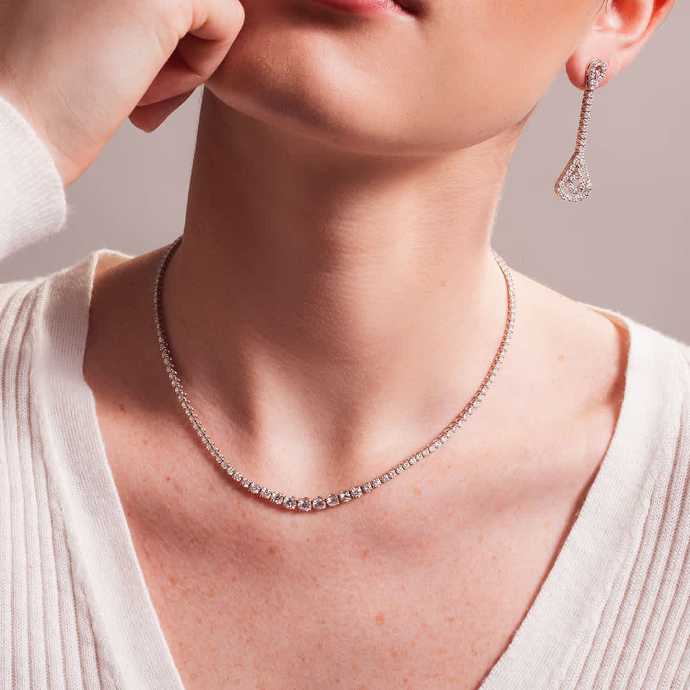 Diamond Tennis Necklace